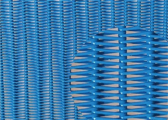 5 - 100m/Roll Polyester Spiral Dryer Screen Mesh Belt For Paper Mill