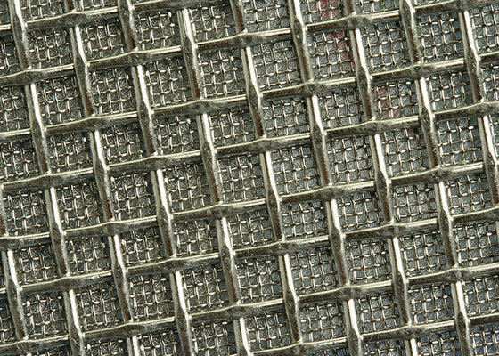 10 Micron Sintered Wire Mesh Pressure Resistant Plain Weave High Strength
