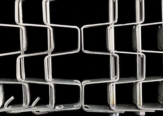 Heavy-duty horseshoe-shaped conveyor belt, Great Wall mesh conveyor belt