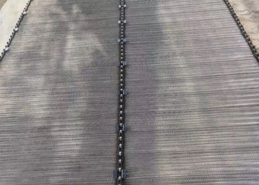 High Temperature Resistant Snack Frying Stainless Steel Chain Mesh Conveyor Belt