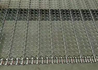 Bread Cooling Spiral Wire Mesh Conveyor Belt With Food Grade 304 Stainless Steel