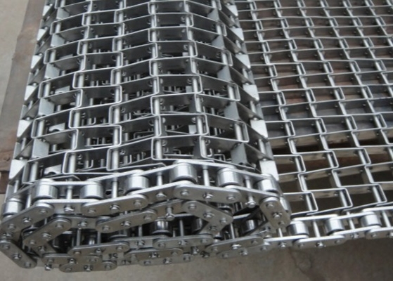 Cavo piano Mesh Belt For Durable Conveyor di acciaio inossidabile del collegamento a catena 304