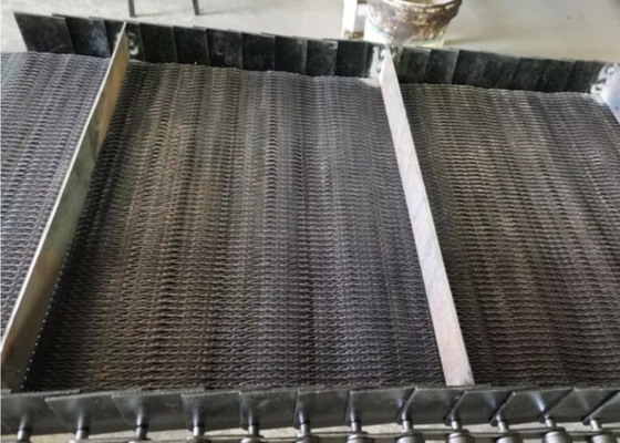 Nastro metallico di acciaio inossidabile 201 Mesh Belt For Screws Convey
