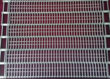 Collegamento su misura dell'occhio di acciaio inossidabile di Mesh Conveyor Belt 304 della catena