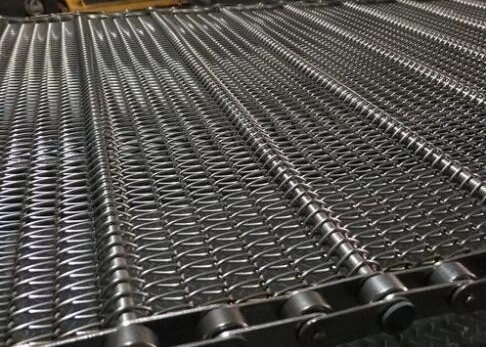 Cuocia l'acciaio inossidabile di Mesh Conveyor Belt 316 della catena del pane