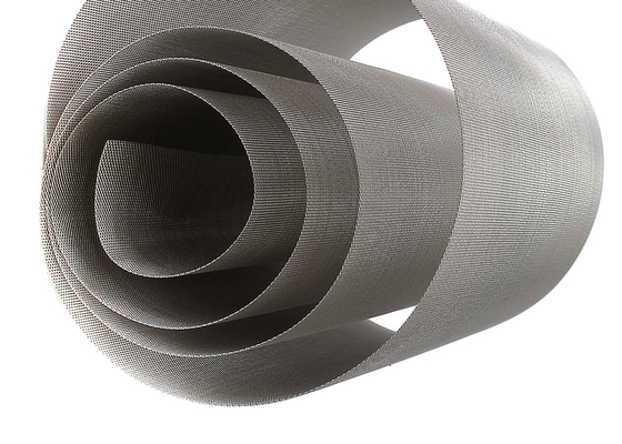 Rete metallica tessuta olandese di acciaio inossidabile 316 100*850 Mesh For Liquid Filter