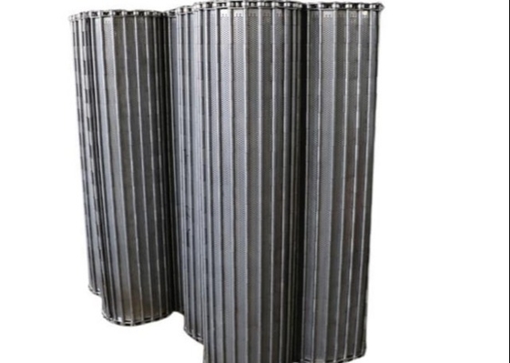 316SS spirale Mesh Conveyor Belt For Glass che estigue e che lava le verdure