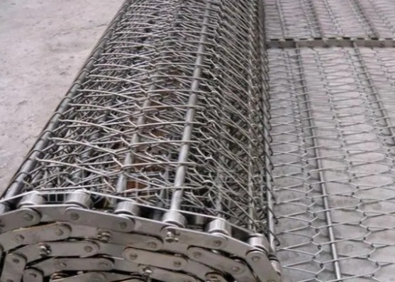 Treccia dell'equilibrio del metallo di Mesh Conveyor Belt 1m 1.2m della catena di acciaio inossidabile dello Sgs ampia 1.5m