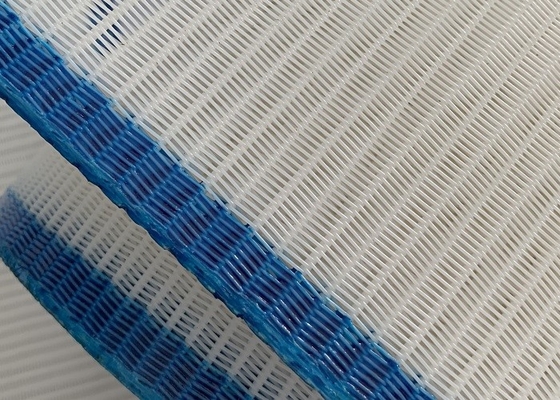 Essiccatore a spirale Mesh Belt White Small Middle di fabbricazione di carta del poliestere grande ciclo