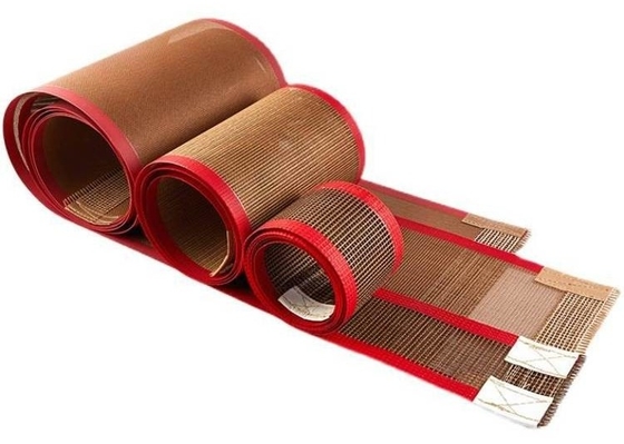 Resistenza fendentesi UV dell'essiccatore PTFE Mesh Conveyor Belt High Temperature