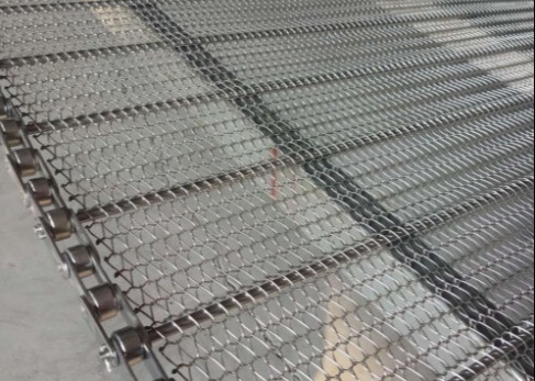 Il nastro trasportatore di Oven Stainless Steel Chain Mesh della pizza ha cotto l'alimento personalizzabile