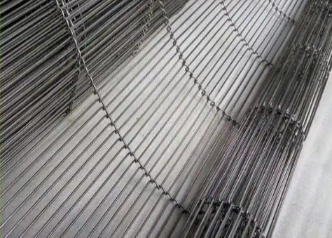 Acciaio inossidabile Flex Wire Mesh Conveyor Belt piano del commestibile 304 per raffreddamento