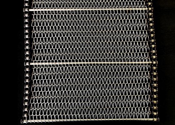 Società di Mesh Conveyor Belt For Advertising della catena di acciaio inossidabile 316