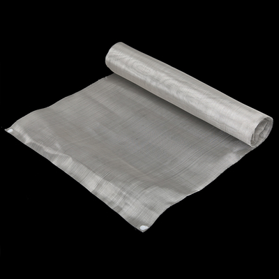 cavo d'argento Mesh High Temperature Resistance di acciaio inossidabile 316 di 0.05mm