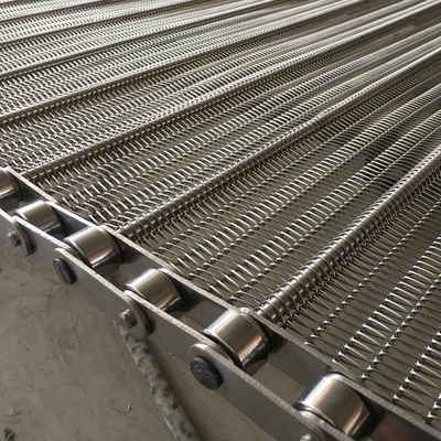 Cintura trasportatrice a maglia a spirale a catena SS304 di alta qualità per alimenti