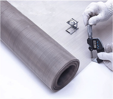 200 mesh 0,05 mm Ss mesh di filo tessuto Resistenza chimica
