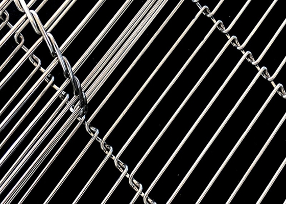 5 mm di larghezza del cerchio Flat Wire Mesh Conveyor Belt per la produzione di ciambelle
