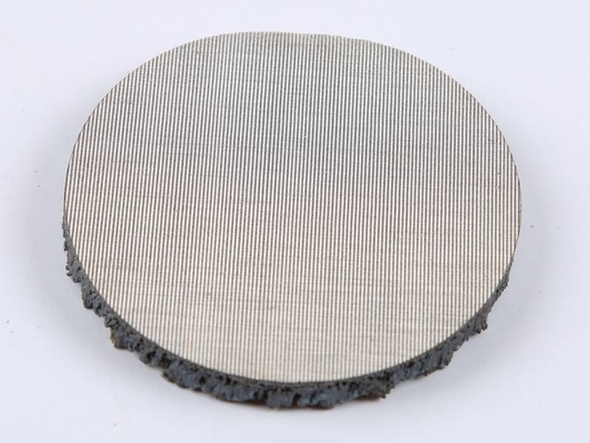 Disco del filtro sinterizzato 304 da acciaio inossidabile intorno alla maglia liquida del filtro da resistenza della corrosione