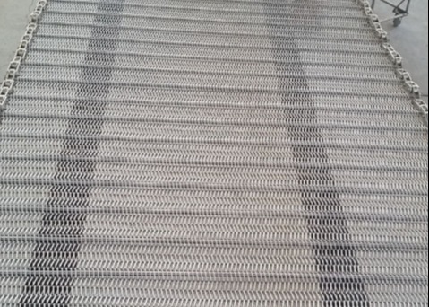 Trasformazione alimentare cintura a maglia a spirale filo in acciaio inossidabile di grado alimentare