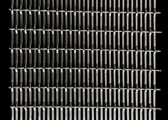 Maglia architettonica del cavo di cavo di acciaio inossidabile 304 della facciata anticorrosiva dell'hotel