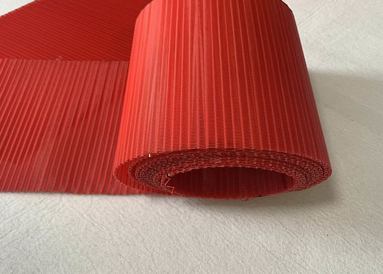 Cintura a maglia di poliestere bianca blu rosso senza fine per la permeabilità all' aria e la durata