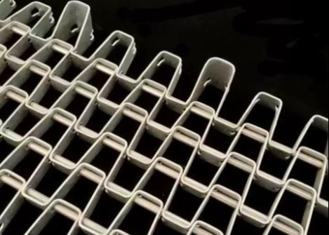 Resistenza alle alte temperature SUS310 Flat Wire Mesh Belt per forno