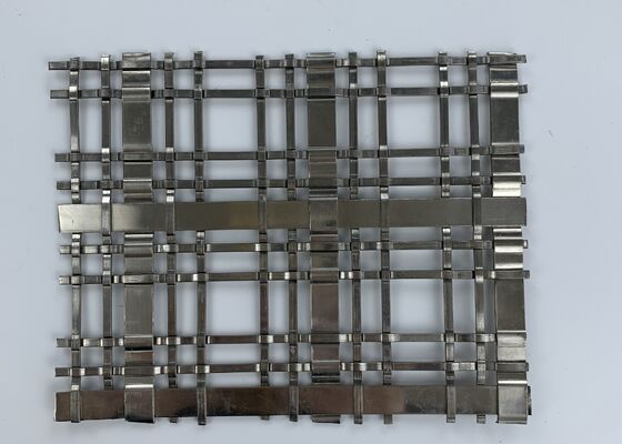 Rete decorativa in acciaio inossidabile antiruggine ad alta resistenza in stile architettonico