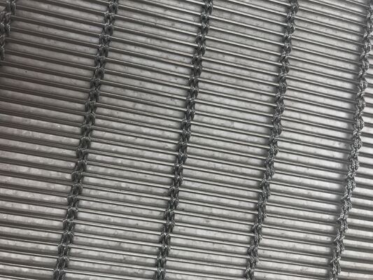 Rete personalizzata per facciate continue in metallo in acciaio inossidabile per schermi decorativi in ​​rete metallica
