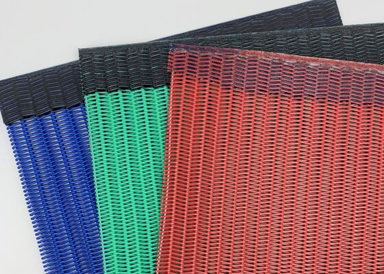 100% poliestere asciugatrice a spirale cinture trasportatrici per forni di filati di gomma di lattice