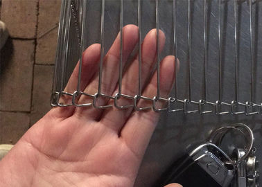 Cinghia piana pulita facile di acciaio inossidabile Flex Mesh del commestibile
