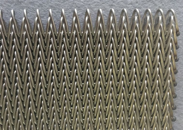 Nastro trasportatore del cavo tessuto spina di pesce, bordo saldato nastri trasportatori equilibrato del tessuto