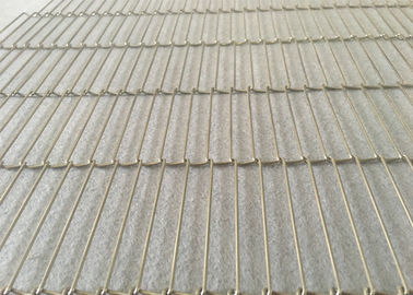 Anti frutti di mare piani flessibili del nastro trasportatore della flessione della ruggine ss che trasportano 0-500 gradi