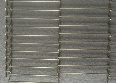 Acciaio inossidabile piano resistente all'acido del nastro trasportatore 316L della flessione per industria chimica