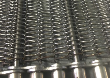 304 / Commestibile a spirale della cinghia della maglia di 316 Sus per il trasporto e l'essiccamento dell'alimento