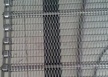 Nastro trasportatore resistente all'acido della maglia della catena 316L per Miling chimico Indulstry