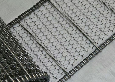 La cinghia a spirale su misura della maglia di trasformazione dei prodotti alimentari facile pulisce uniformemente i funzionamenti non tossici