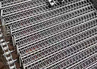 Buon pane di permeabilità all'aria di acciaio inossidabile che raffredda Oven Spiral Mesh Belt