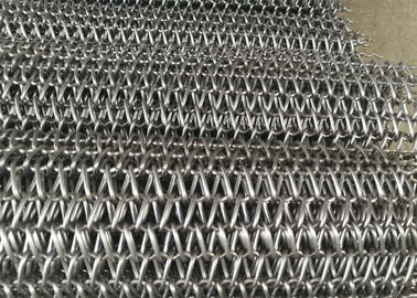 Metal la cinghia a spirale della maglia, anti ruggine della cinghia decorativa della rete metallica per il ristorante