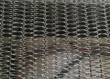 Cinghia più leggera della rete metallica del trasportatore di spirale del diamante ai prodotti congelati ed all'alimento secco