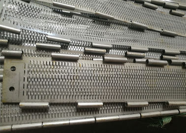 Cintura trasportatrice di piastre di trasporto a cerniera di acciaio resistente al calore e alla corrosione