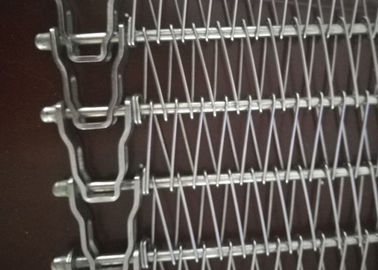 Vita lunga di sollevamento della maglia dei trasportatori del prodotto flessibilità a spirale della cinghia di alta