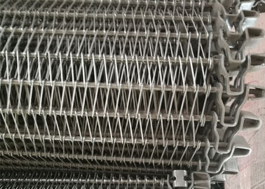 Nastro trasportatore della rete metallica dell'acciaio inossidabile di congelazione delle derrate alimentari buon trasportando funzione