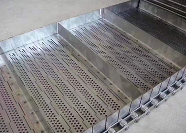Foro resistente ad alta temperatura 3-8mm del piatto del nastro trasportatore della landa di Duable