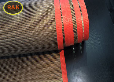 l'alta temperatura PTFE di 4mm teflen la cinghia di Coveyor della vetroresina ricoperta maglia 4000 millimetri