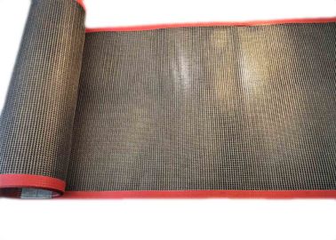 L'alimento che asciuga 8*8mm PTFE ha ricoperto la vetroresina Mesh Conveyor Belt