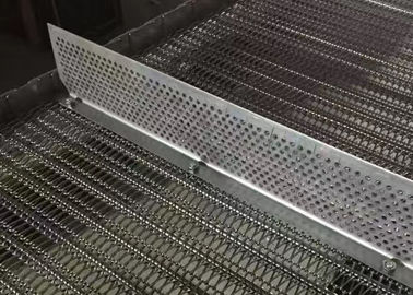 Ruggine materiale medicinale dell'acciaio inossidabile dei nastri trasportatori 316 del metallo della catena dell'essiccatore anti
