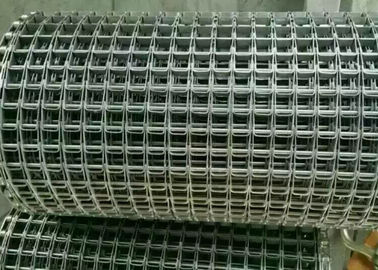 Metal la cinghia piana della rete metallica, tempo d'acciaio di lunga vita del nastro trasportatore degli stainles per sterilizzatore