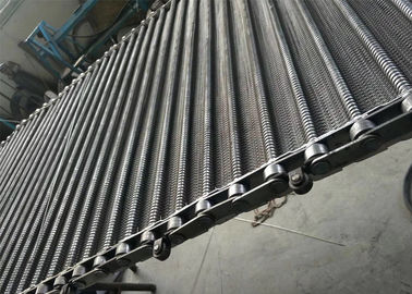 Cinghia 316 L flessibile acciaio inossidabile della maglia di spirale del forno delle patate fritte del grado