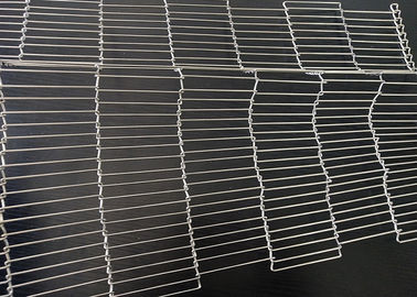 Temperatura elevata piana della cinghia della flessione del cioccolato di 316 ss con la larghezza di 3m - di 30cm