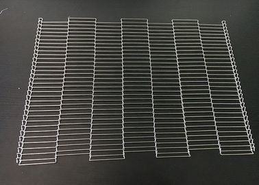Nastro trasportatore piano durevole della rete metallica, consegna dell'alimento e essiccazione nelle azione